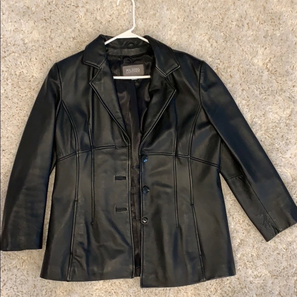 Women’s tailored LEATHER jacket